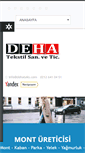 Mobile Screenshot of dehateks.com